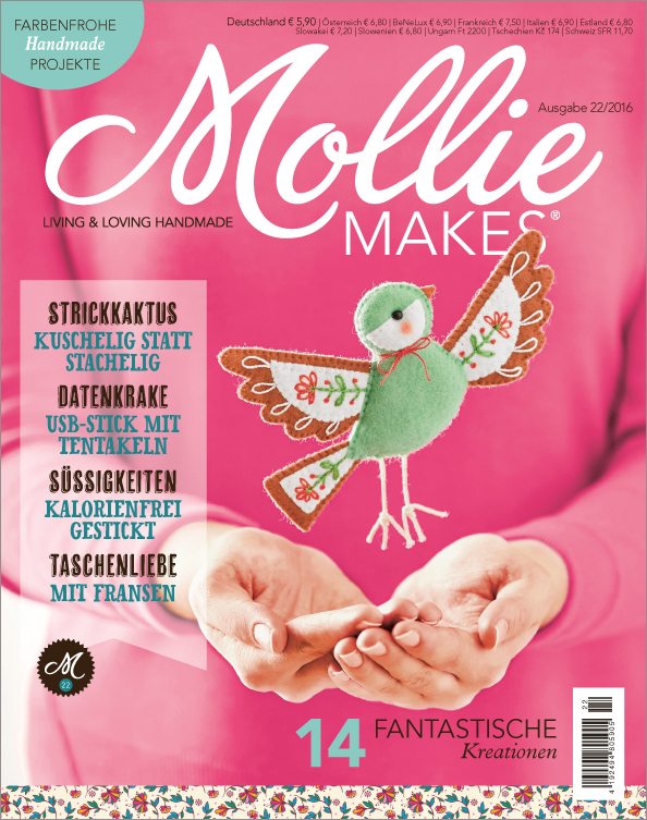 Mollie Makes Nr. 22/2016 - 14 fantastische Kreationen