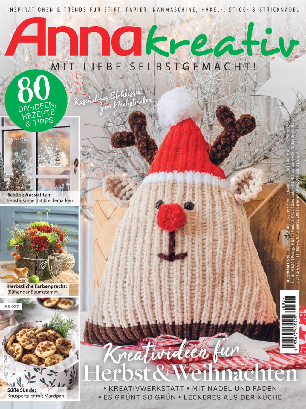 Anna kreativ AK 027 - Mit Liebe selbstgemacht! Kreativideen für Herbst & Weihnachten