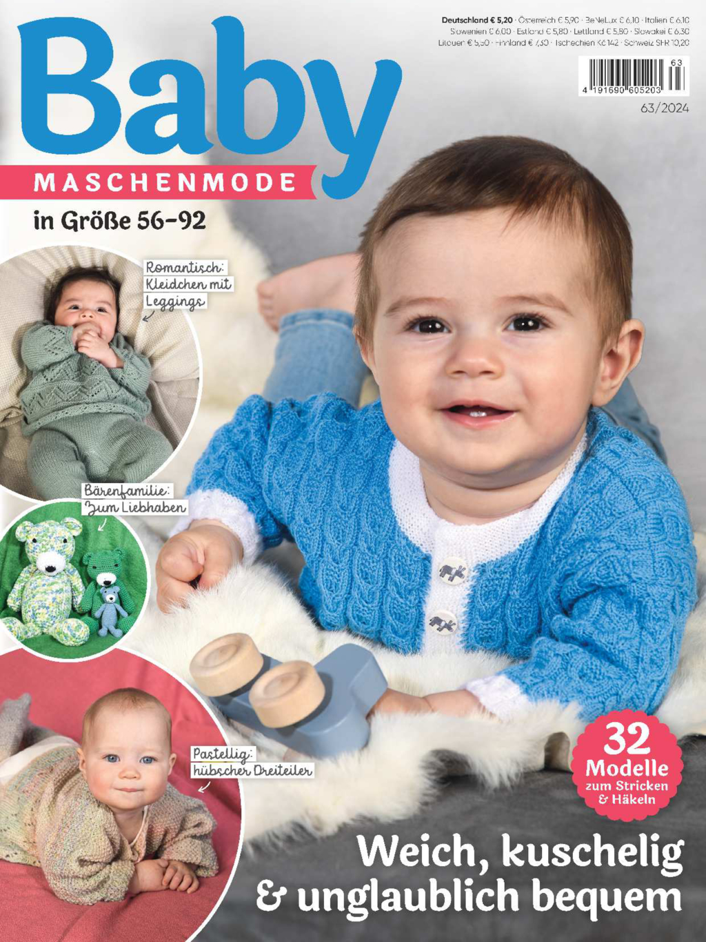 Baby Maschenmode 63/2024 - Weich, kuschelig und unglaublich bequem