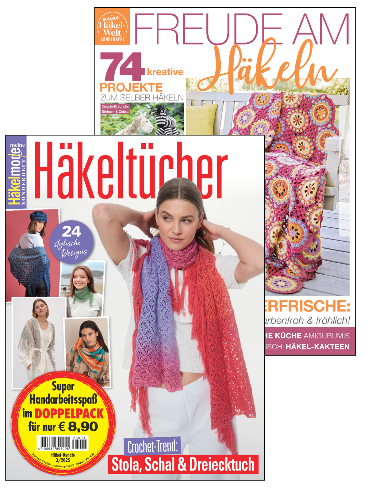 Häkel Bundle MH 066 Häkeltücher + HÄ 007