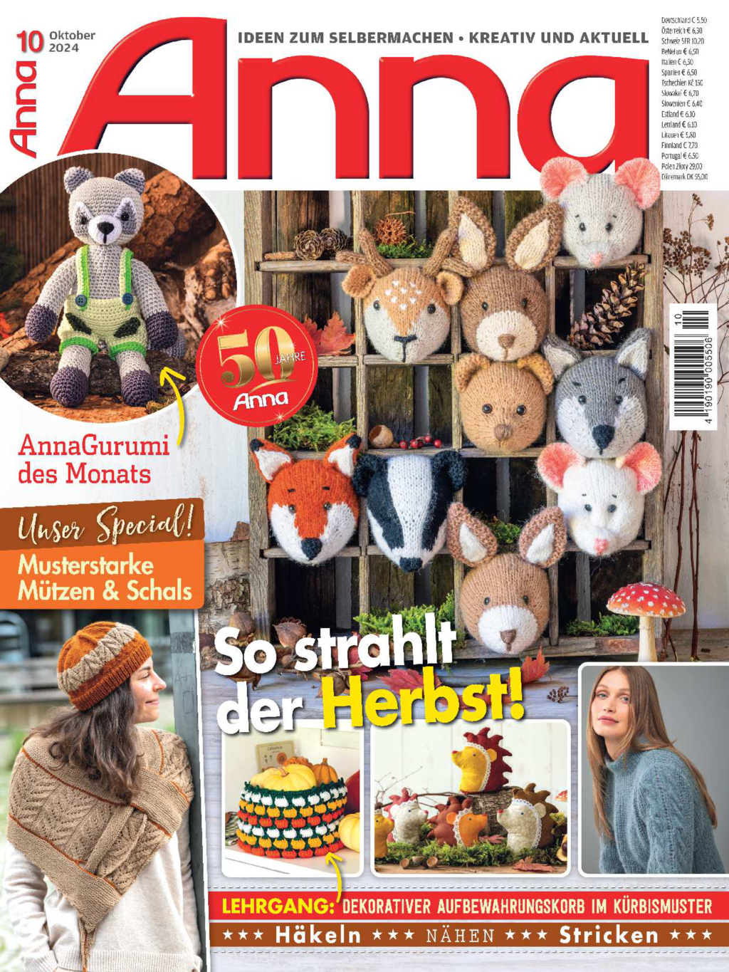 Anna Nr. 10/2024 - So strahlt der Herbst!