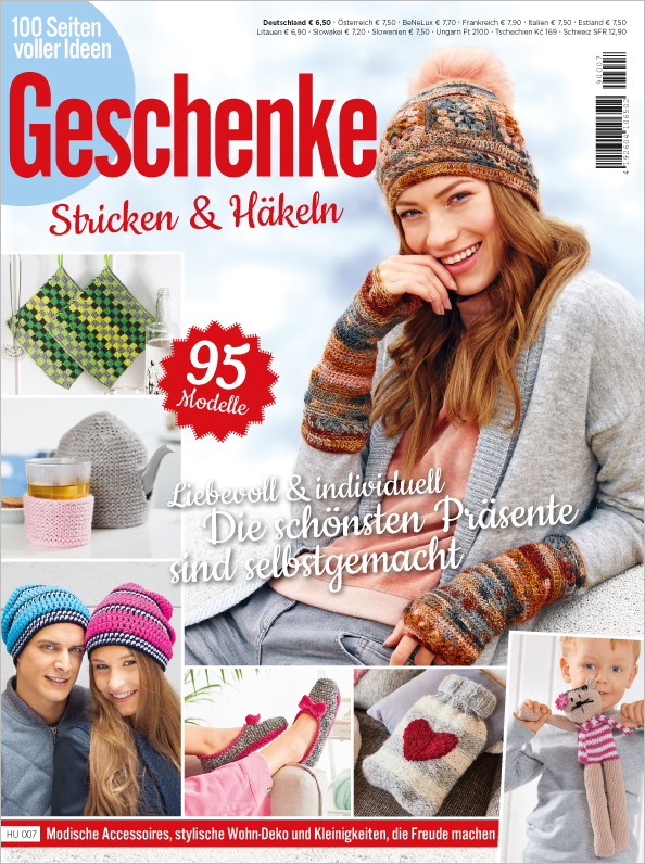 100 Seiten Geschenke HU 007 - Stricken & Häkeln