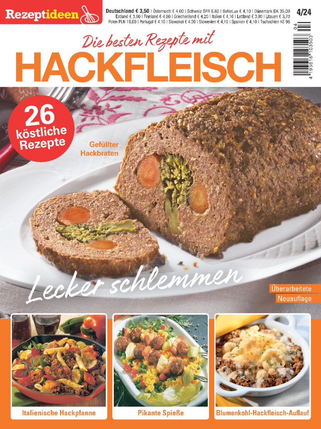 Rezeptideen 4/24 - Hackfleisch