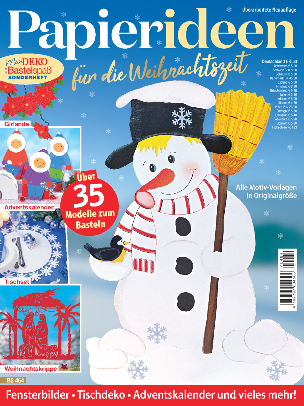 Mein Deko- und Bastelspaß Sonderheft BS 464 - Papierideen für Weihnachten