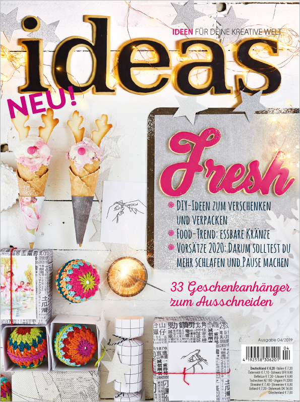 ideas Nr. 04/2019 - 33 Geschenkanhänger zum Ausschneiden