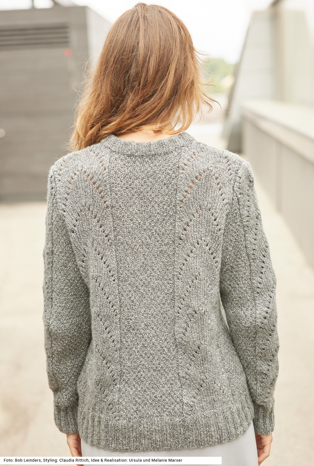 Strickset - Pulli im Perl- und Ajourmuster aus Sabrina