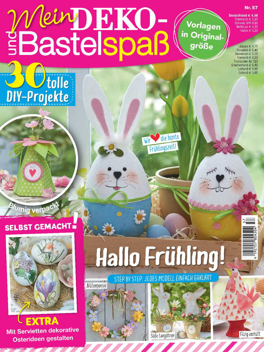 Mein Deko- und Bastelspaß Nr. 57/2025 - Hallo Frühling!