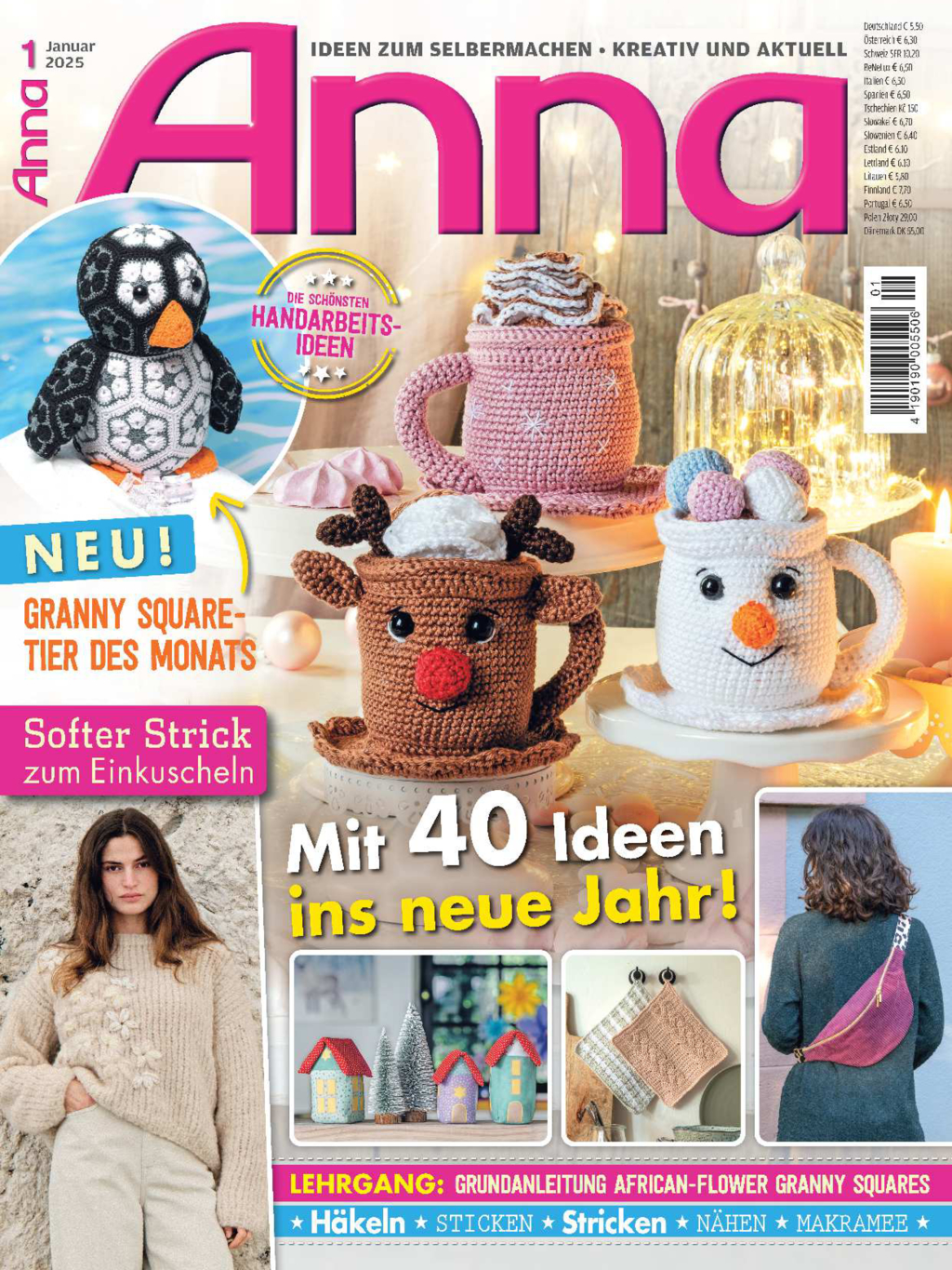 Anna Nr. 1/2025 - Mit 40 Ideen ins neue Jahr!