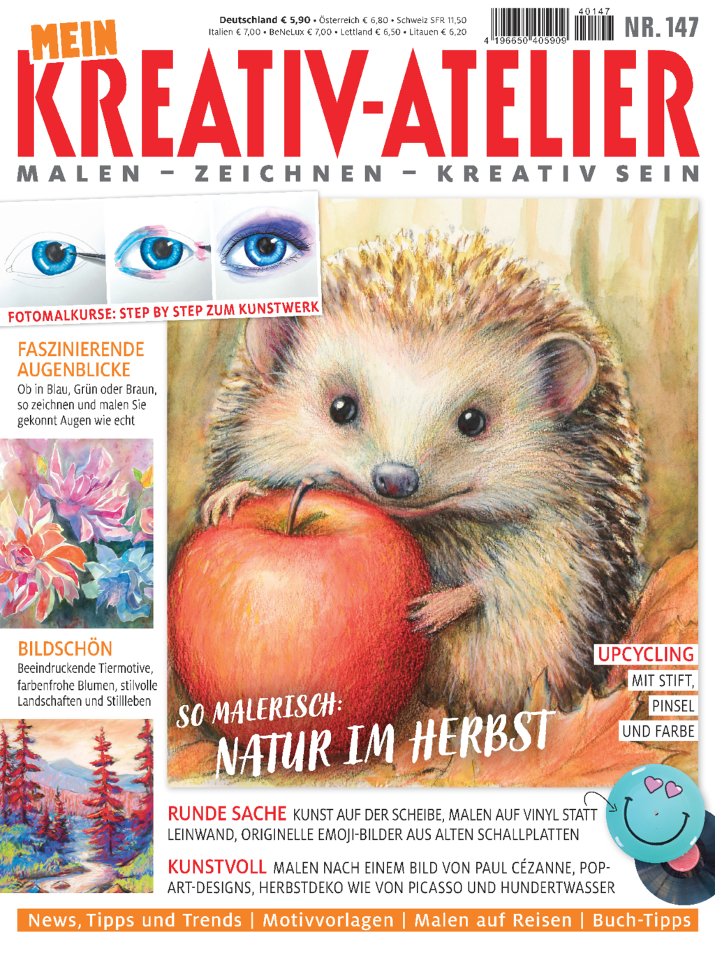 Mein Kreativ-Atelier Nr. 147 - So malerisch: Natur im Herbst