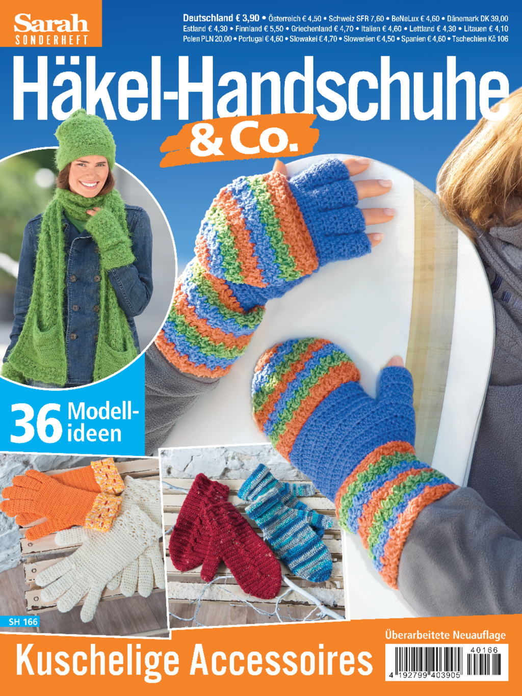 Sarah Sonderheft SH 166 - Häkelhandschuhe & Co.