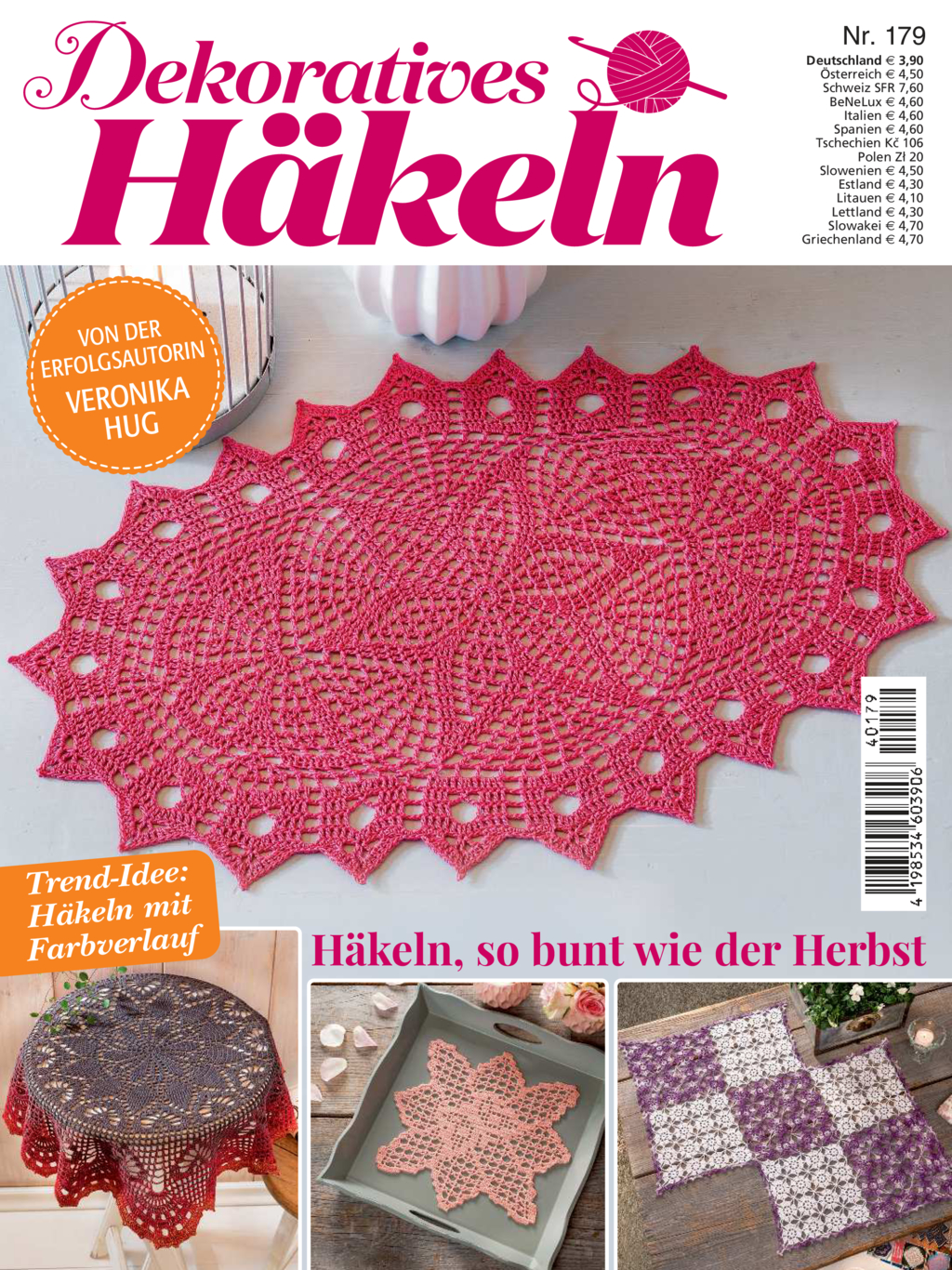 Dekoratives Häkeln Nr. 179 - Häkeln, so bunt wie der Herbst