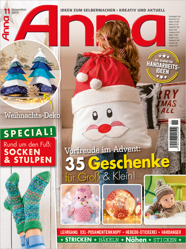 Anna Nr. 11/2019 - Vorfreude im Advent: 35 Geschenke für  Groß & Klein!