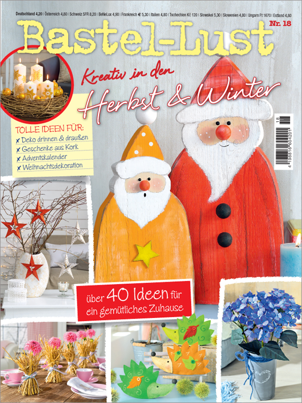 Bastellust Nr. 18/2016 - Kreativ in den Herbst & Winter