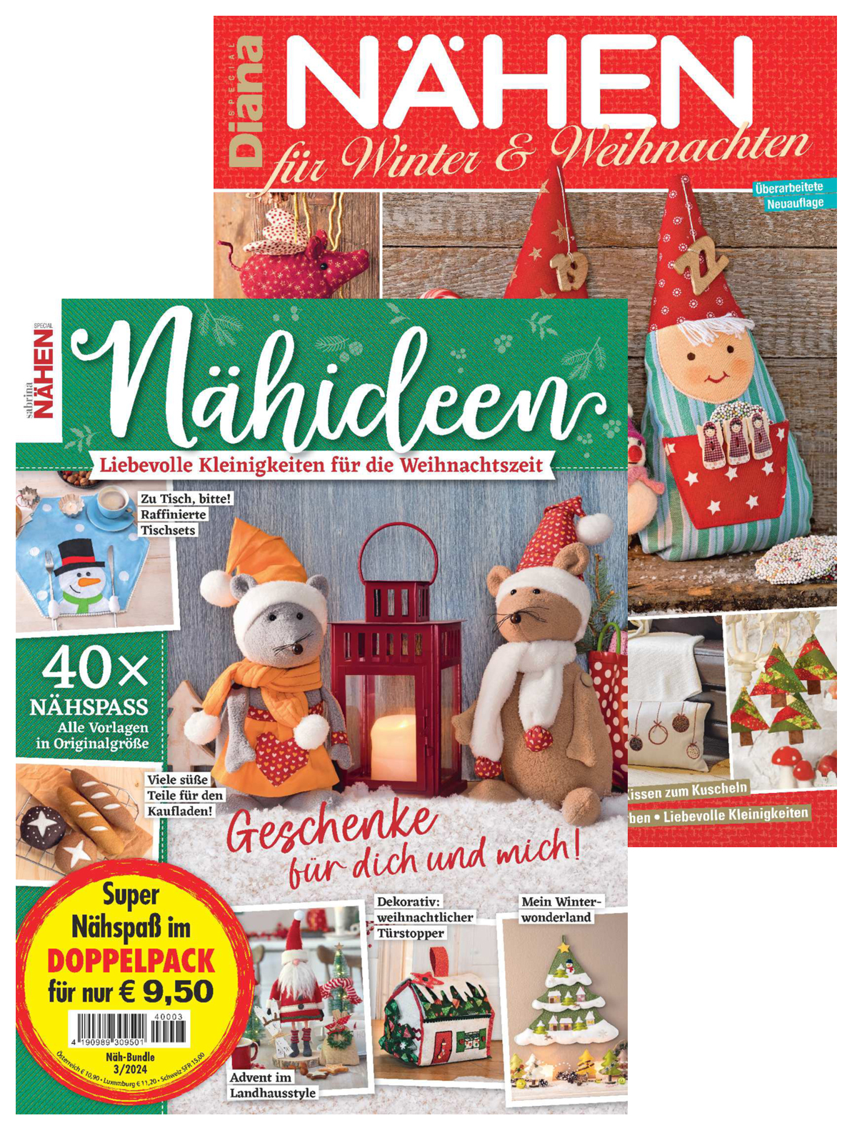 Näh Bundle: Nähen für Weihnachten SN 091 + D 2660