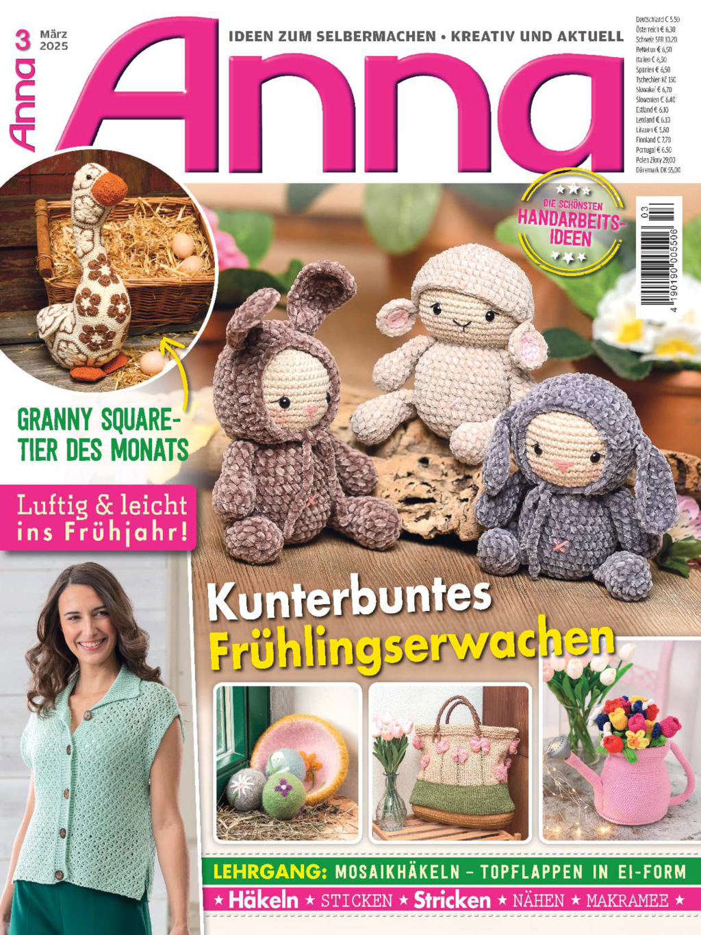 Anna Nr. 3/2025 - Kunterbuntes Frühlingserwachen