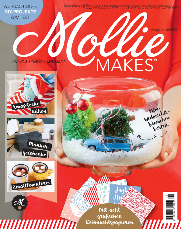 Mollie Makes Nr. 26/2016 - Weihnachtliche DIY-Projekte zum Fest