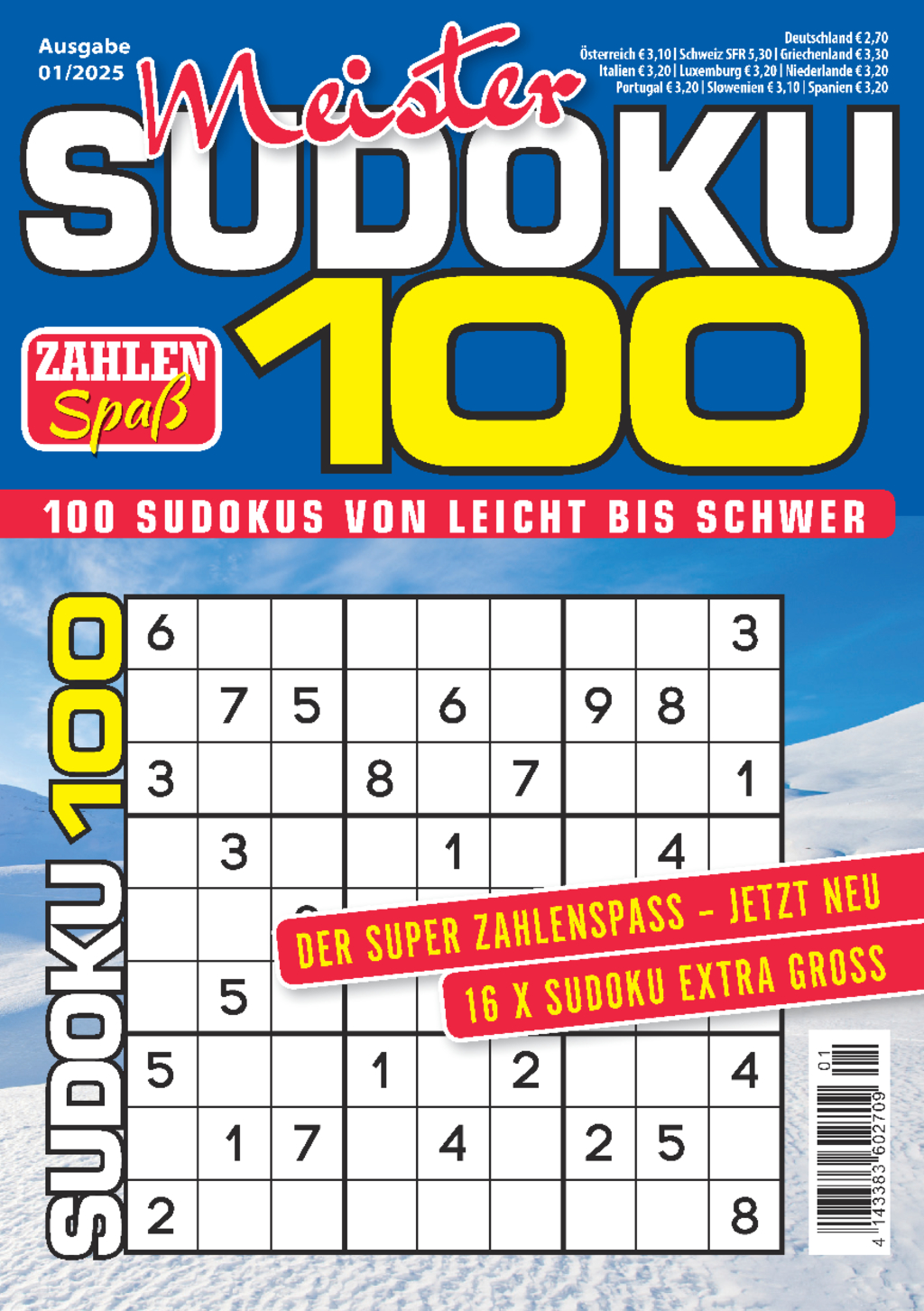 Meister Sudoku 100 01/2025