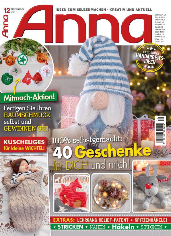 Anna Nr. 12/2018 - 40 Geschenke für Dich und mich!