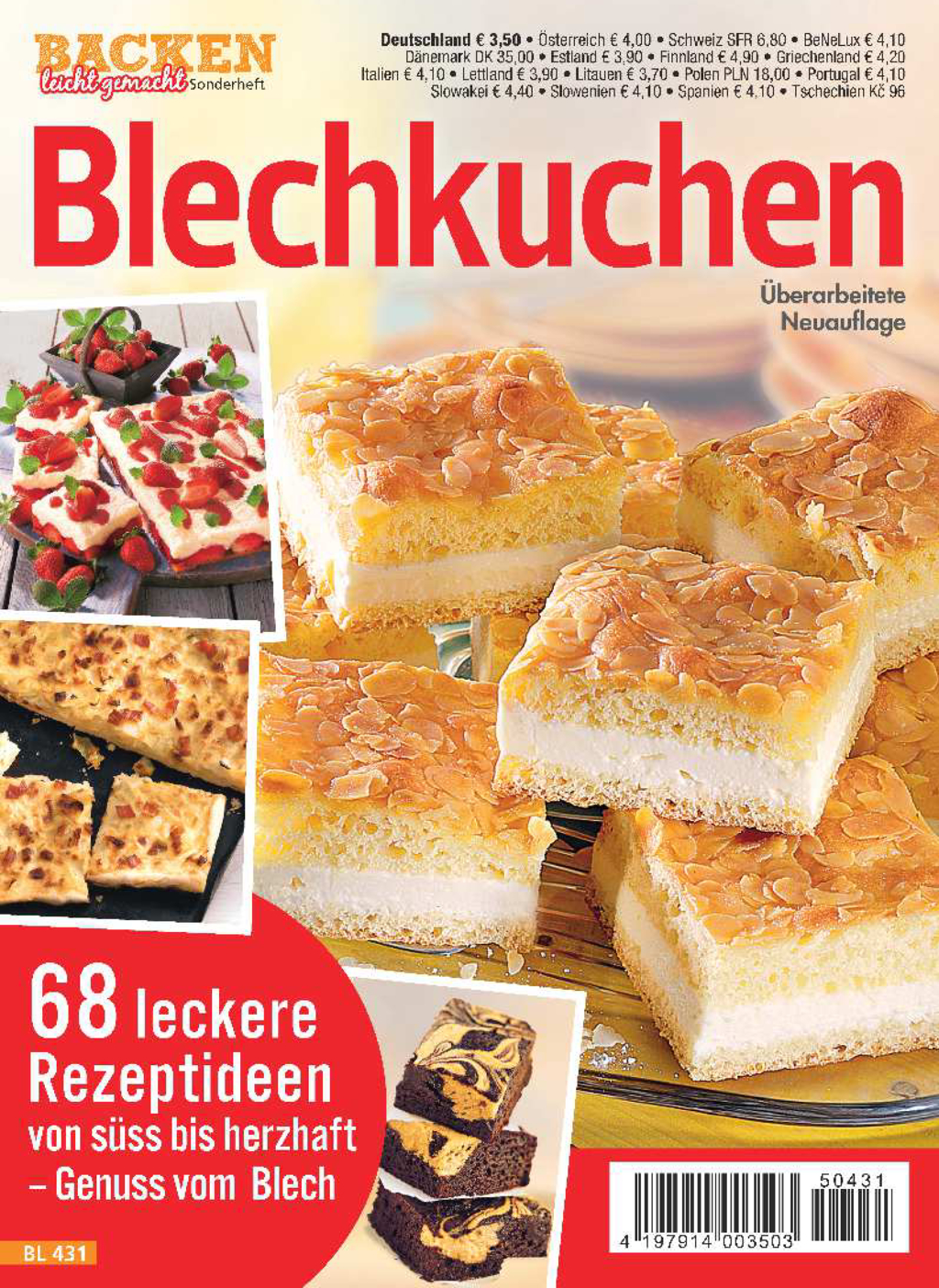 Backen leicht gemacht Sonderheft BL 431 - Blechkuchen