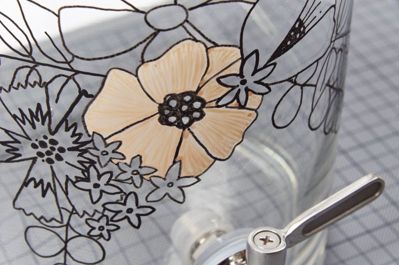 Bilder auf Glas:  Drawing on Glass for Kids!